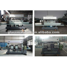 QJ877A-8-2 Glass Straight Line Edging Machine with 8 spindles